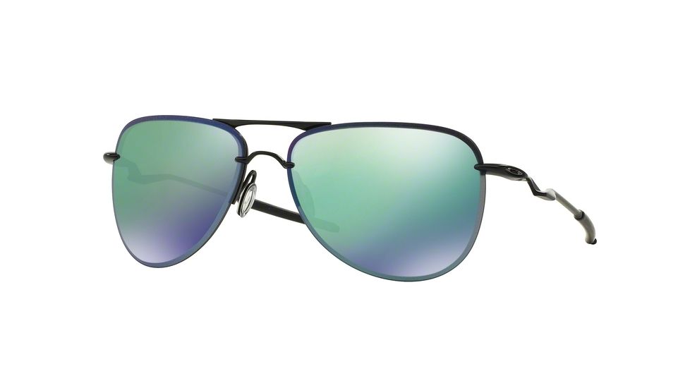 Oakley TAILPIN OO4086 Progressive Prescription Sunglasses OO4086-408602-61 - Lens Diameter 61 mm, Frame Color Satin Black
