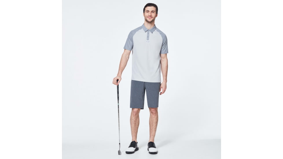 Oakley Take Pro Short 2.0 - Mens, Dark Grey Hthr, 35, FOA400146-29A-35