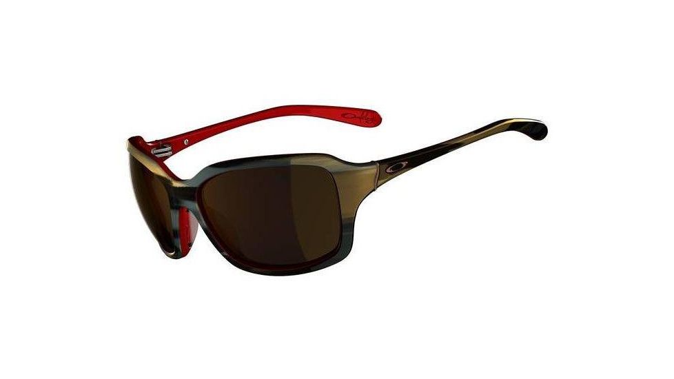 Oakley Taken Pin up Tortoise Frame w/ Dark Bronze Lenses Sunglasses OO2013-05