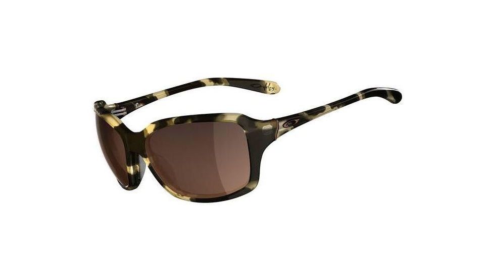 Oakley Taken Retro Tortoise Frame w/ VR50 Brown Gradient Lenses Sunglasses OO2013-02