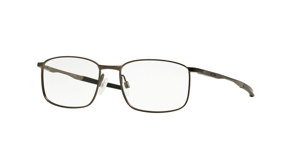 Oakley TAPROOM OX3204 Eyeglass Frames 320401-55 - Pewter Frame, Clear Lenses