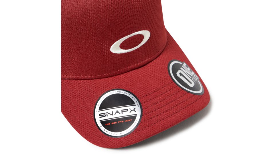 Oakley Tech Cap - Mens, Iron Red, Large/Extra Large, 912030-80U-L/XL