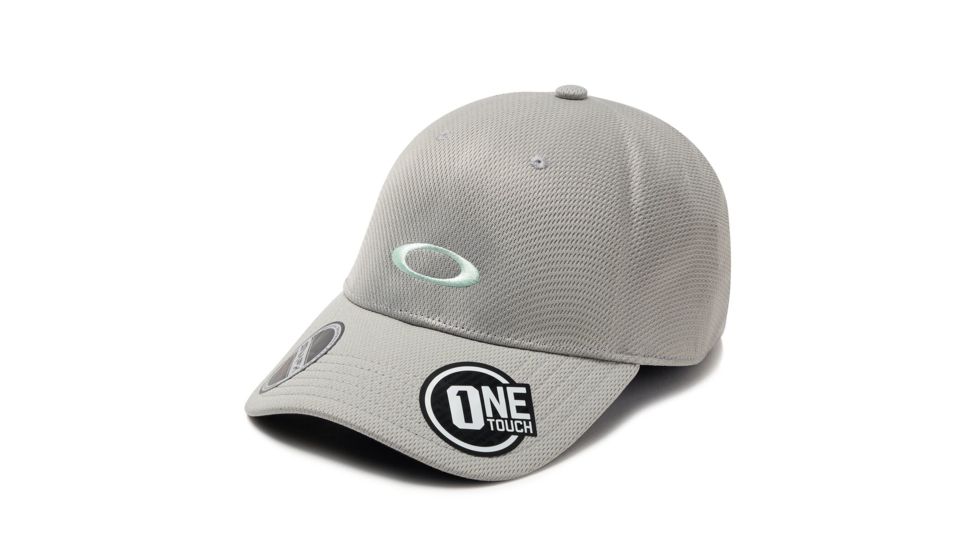 Oakley Tech Cap - Mens, Stone Gray, Small/Medium, 912030-22Y-S/M