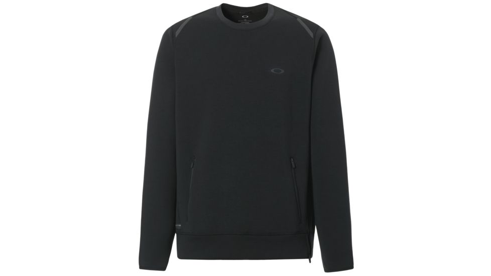 Oakley Tech Knit Crew - Mens, Blackout, Large 472342-02E-L