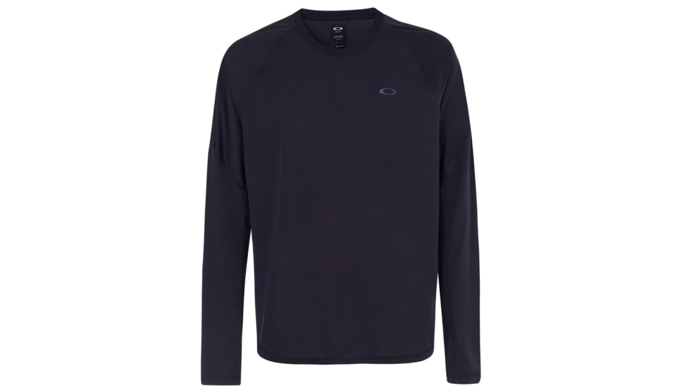 Oakley Tech Knit Long Sleeve - Mens, Blackout, Extra Large, 434161-02E-XL