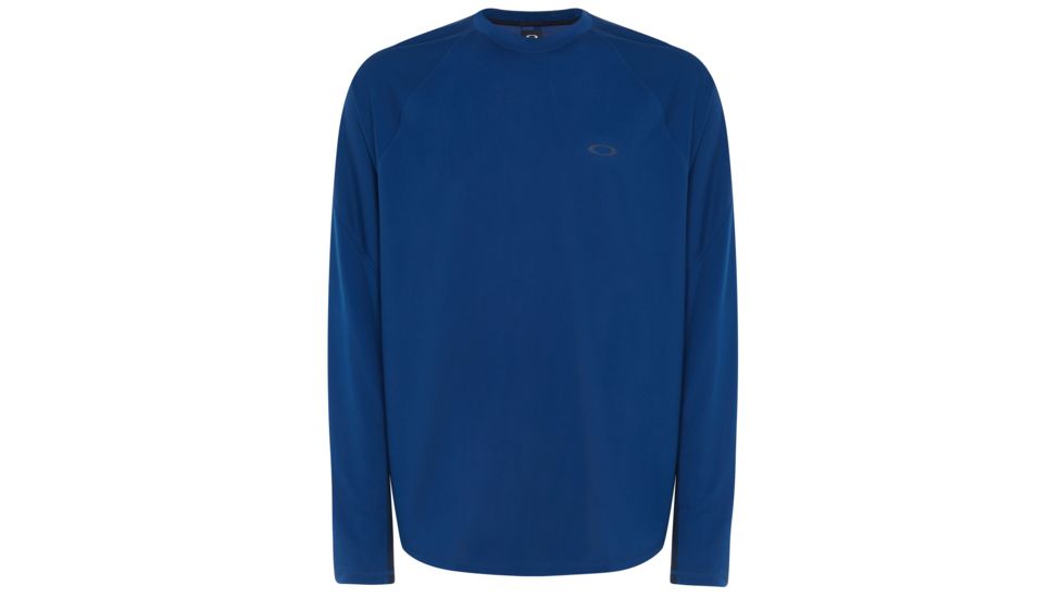 Oakley Tech Knit Long Sleeve - Mens, Dark Blue, Large, 434161-609-L