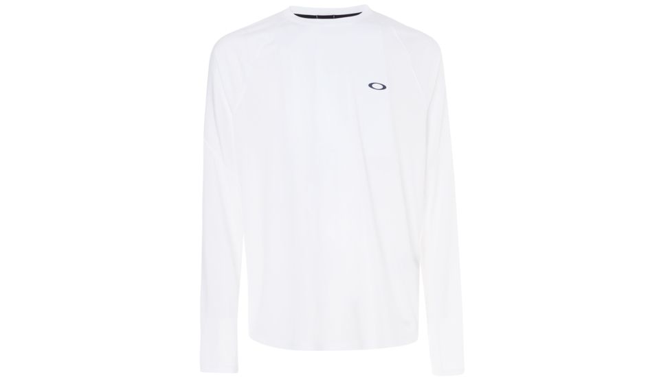 Oakley Tech Knit Long Sleeve - Mens, White, Extra Large, 434161-100-XL