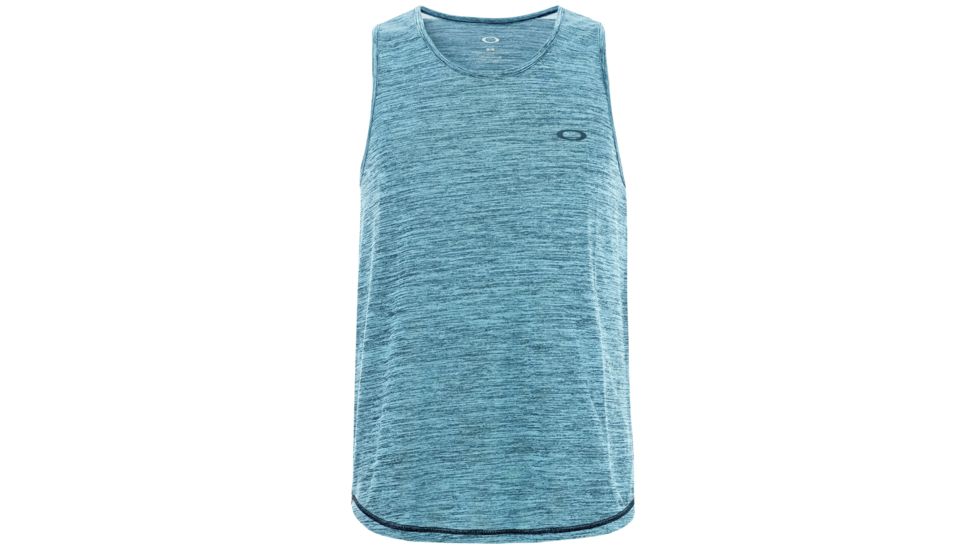 Oakley Tech Tank - Mens, Atomic Blue Dk Heather, 2XL, 434029-6C1-XXL