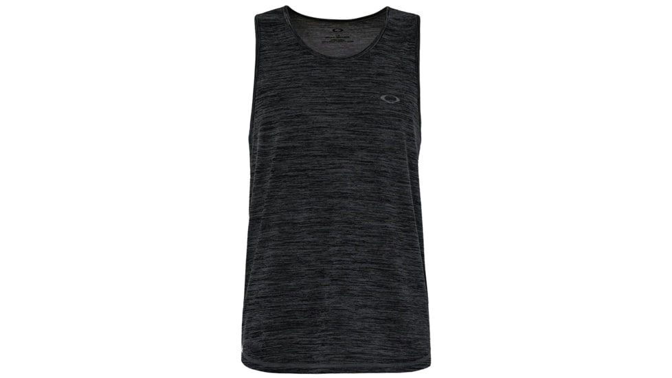 Oakley Tech Tank - Mens, Blackout Dk Htr, Extra Large, 434029-02H-XL