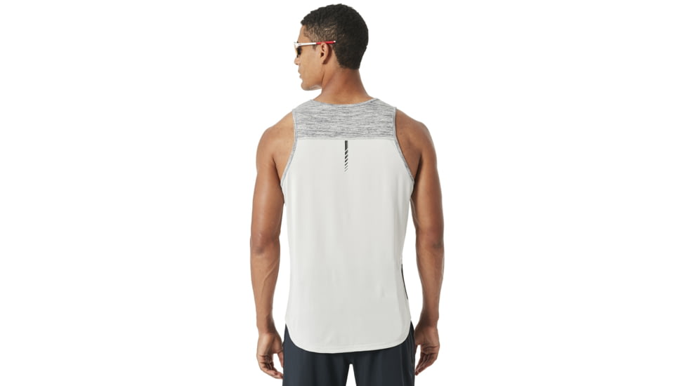 Oakley Tech Tank - Mens, Htr Lt Gry W Forg, 2XL, 434029-24U-XXL