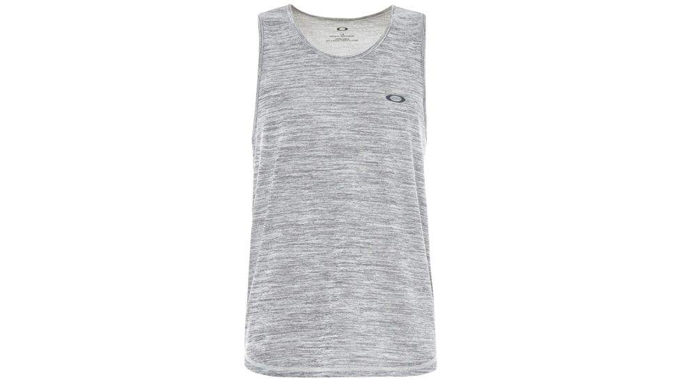 Oakley Tech Tank - Mens, Htr Lt Gry W Forg, 2XL, 434029-24U-XXL