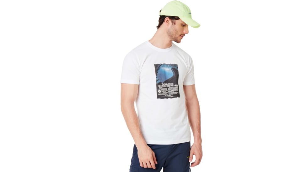 Oakley Tee ADV 2 - Mens, White, Small, 457897-100-S