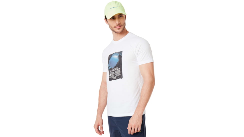 Oakley Tee ADV 2 - Mens, White, Small, 457897-100-S