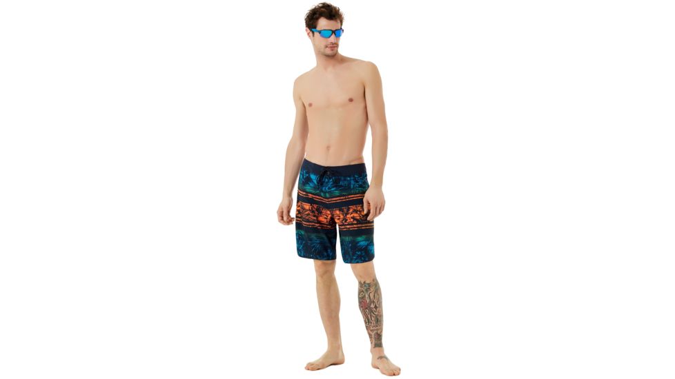 Oakley Temples 19 Boardshort - Mens, Fathom, 32, 482372-6AC-32