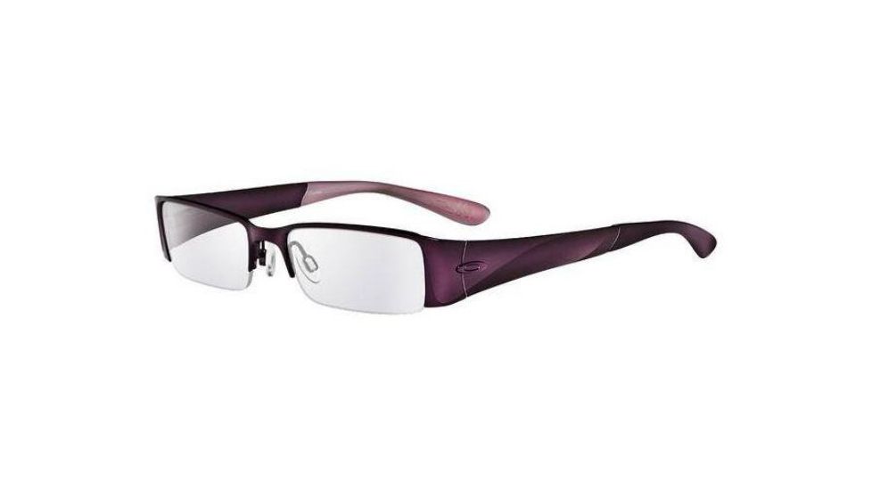 Oakley Testimony 49mm Black berry Progressive Rx Eyeglasses OX5044-0149