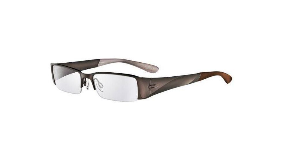 Oakley Testimony 49mm Polished Chclt Eyeglass Frames w/ Blank Lenses OX5044-0349