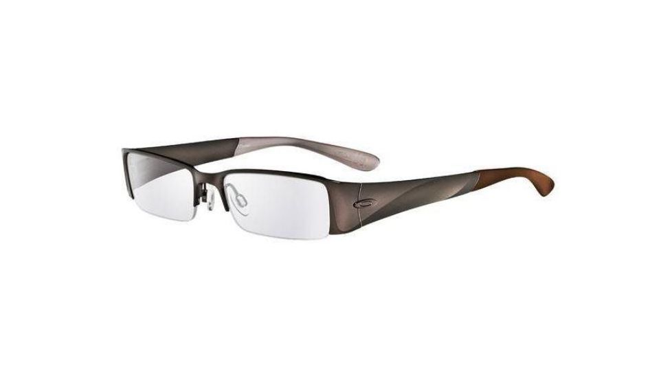 Oakley Testimony 49mm Polished Chclt Progressive Rx Eyeglasses OX5044-0349