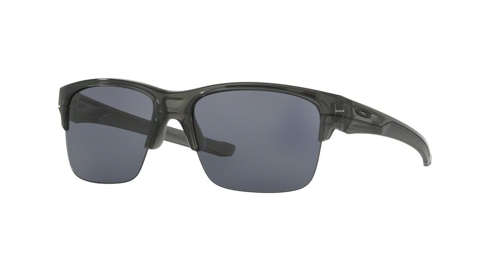 Oakley THINLINK OO9316 Single Vision Prescription Sunglasses OO9316-931601-63 - Lens Diameter 63 mm, Frame Color Grey Smoke
