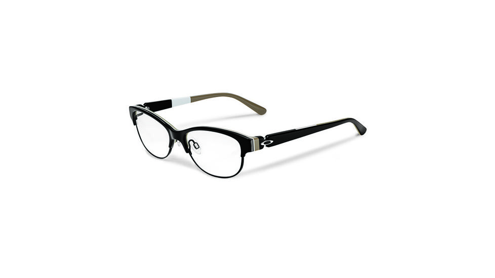 Oakley Throwback Progressive Prescription Eyeglasses, Black Frame, OX1108-0352PR
