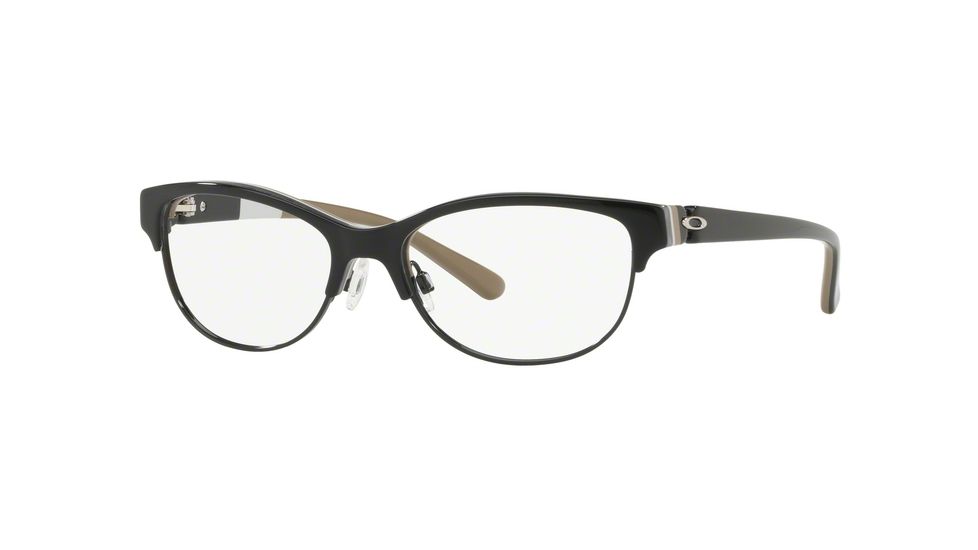 Oakley Throwback Progressive Prescription Eyeglasses 110803-52 - Black