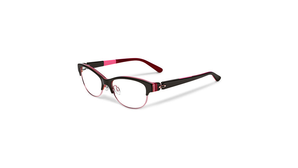 Oakley Throwback Progressive Prescription Eyeglasses, Dark Brown Frame, OX1108-0552PR