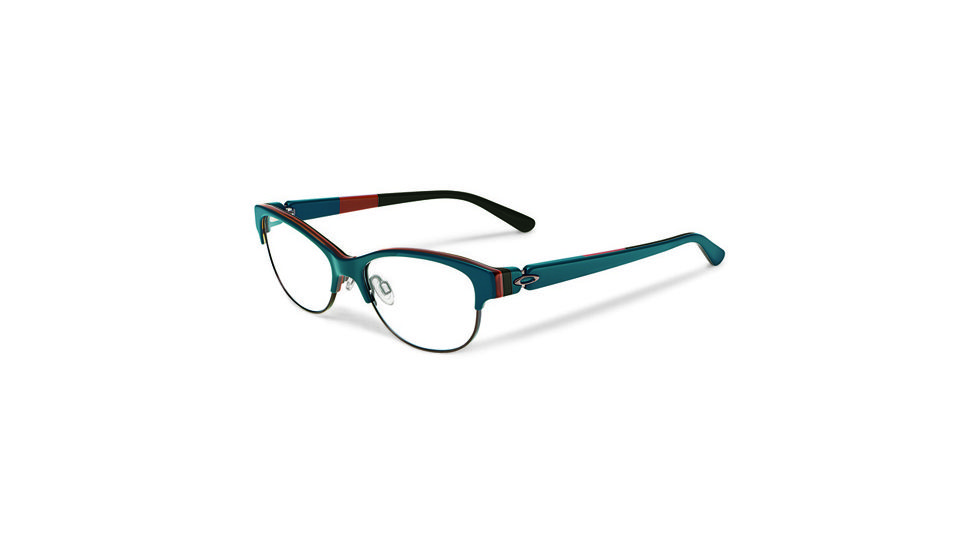 Oakley Throwback Womens Eyeglasses, Dark Green Frame, 52mm OX1108-0452