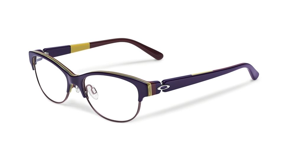Oakley Throwback Progressive Prescription Eyeglasses 110801-52 - Dark Purple
