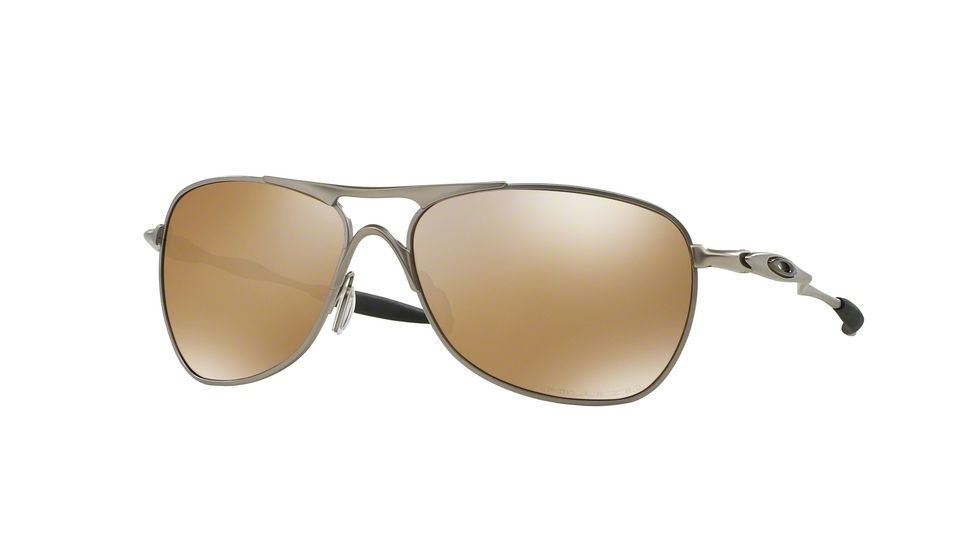 Oakley CROSSHAIR TITANIUM OO6014 Single Vision Prescription Sunglasses OO6014-601401-61 - Lens Diameter 61 mm, Frame Color Titanium