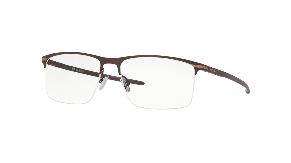 Oakley TIE BAR 0.5 OX5140 Prescription Eyeglasses, 54mm, Clear Lenses, OX5140-514002-54-SV
