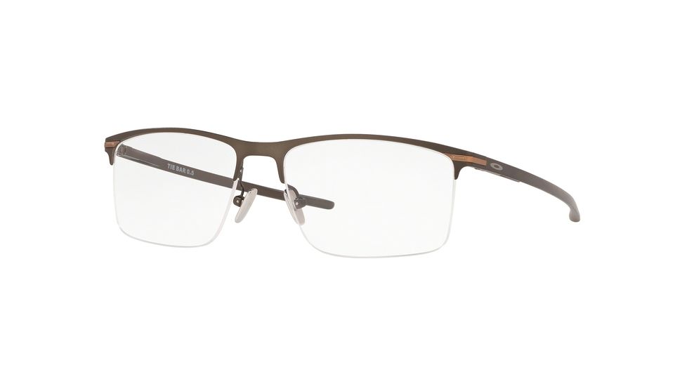 Oakley TIE BAR 0.5 OX5140 Prescription Eyeglasses, 54mm, Clear Lenses, OX5140-514004-54-SV