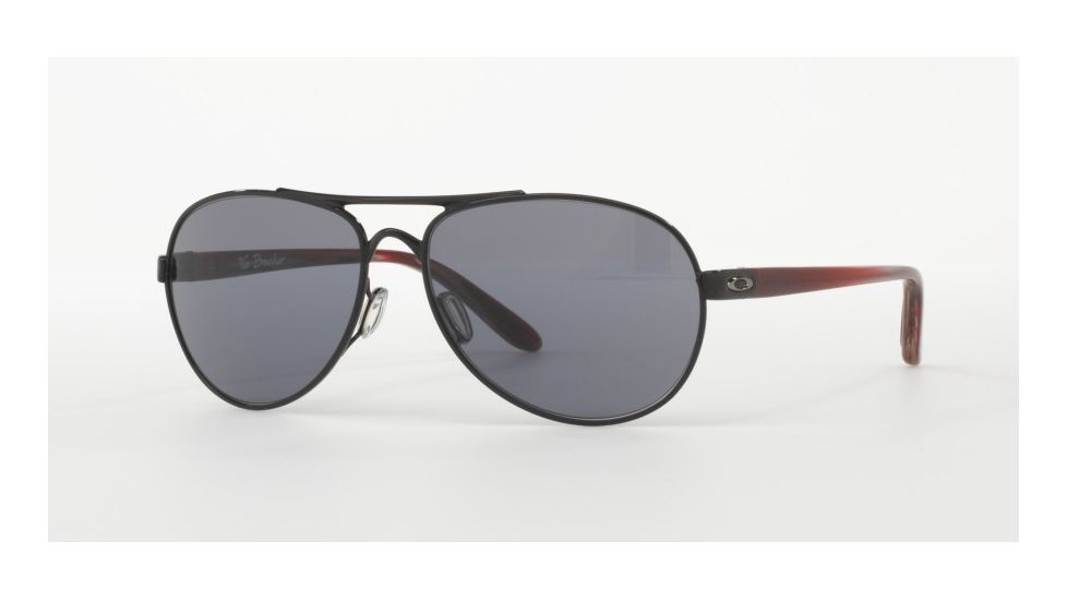 Oakley TIE BREAKER OO4108 Single Vision Prescription Sunglasses OO4108-410807-56 - Lens Diameter 56 mm, Frame Color Polished Black