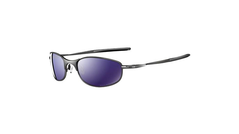 Oakley Tightrope Sunglasses, Dark Frame, Ice Irid Lens, Polarized OO4040-05