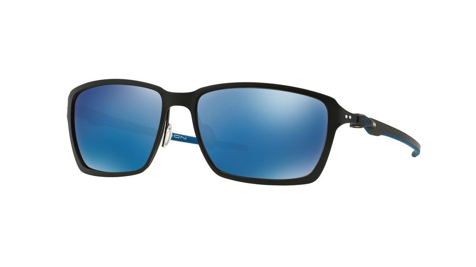 Oakley TINCAN CARBON OO6017 Progressive Prescription Sunglasses OO6017-601704-58 - Lens Diameter 58 mm, Frame Color Matte Black