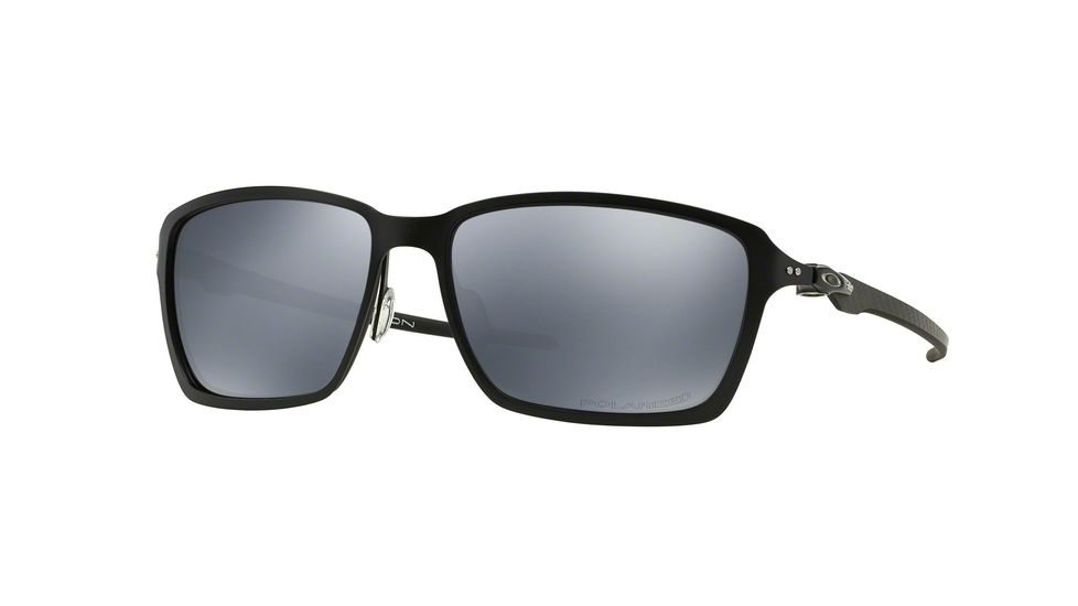 Oakley TINCAN CARBON OO6017 Progressive Prescription Sunglasses OO6017-601702-58 - Lens Diameter 58 mm, Frame Color Satin Black