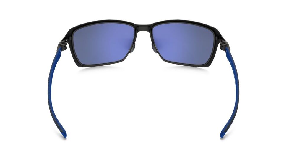 Oakley Tincan Carbon Sunglasses Matte Black Frame, Ice Iridium Lens-OO6017-04