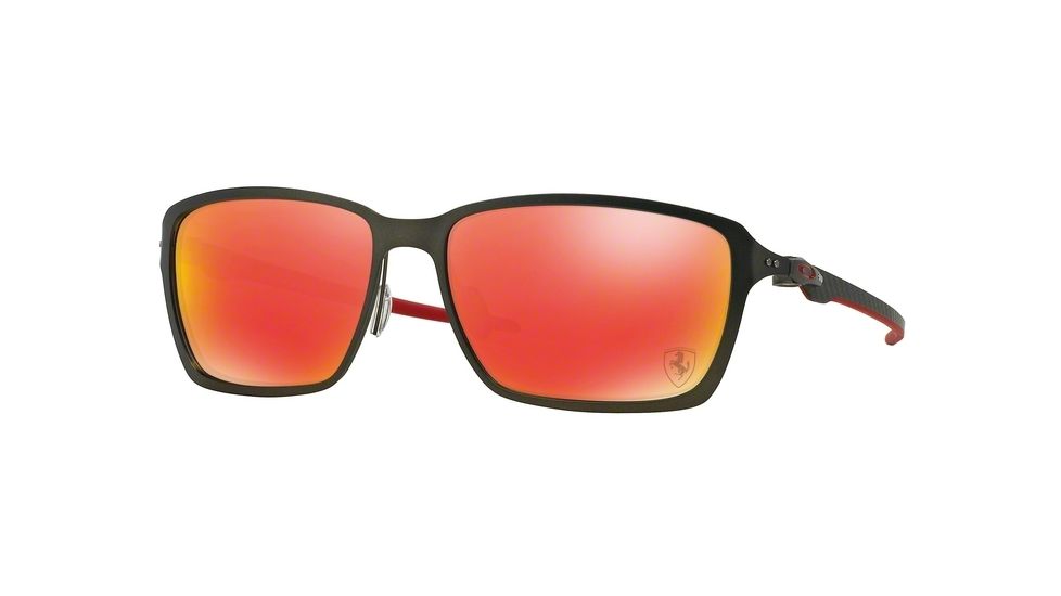 Oakley TINCAN CARBON OO6017 Progressive Prescription Sunglasses OO6017-601707-58 - Lens Diameter 58 mm, Frame Color Carbon