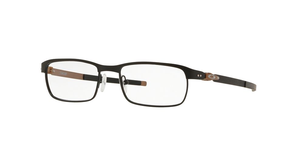 Oakley Tincup Progressive Prescription Eyeglasses, 52mm, Satin Black, OX3184-318405-52-PRO
