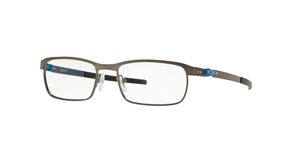 Oakley Tincup Eyeglass Frames 318406-52 - Powder Cement Frame, Clear Lenses