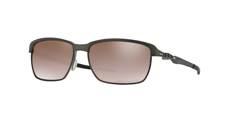 Oakley TINFOIL OO4083 Single Vision Prescription Sunglasses OO4083-408307-58 - Lens Diameter 58 mm, Frame Color Carbon/ Carbon