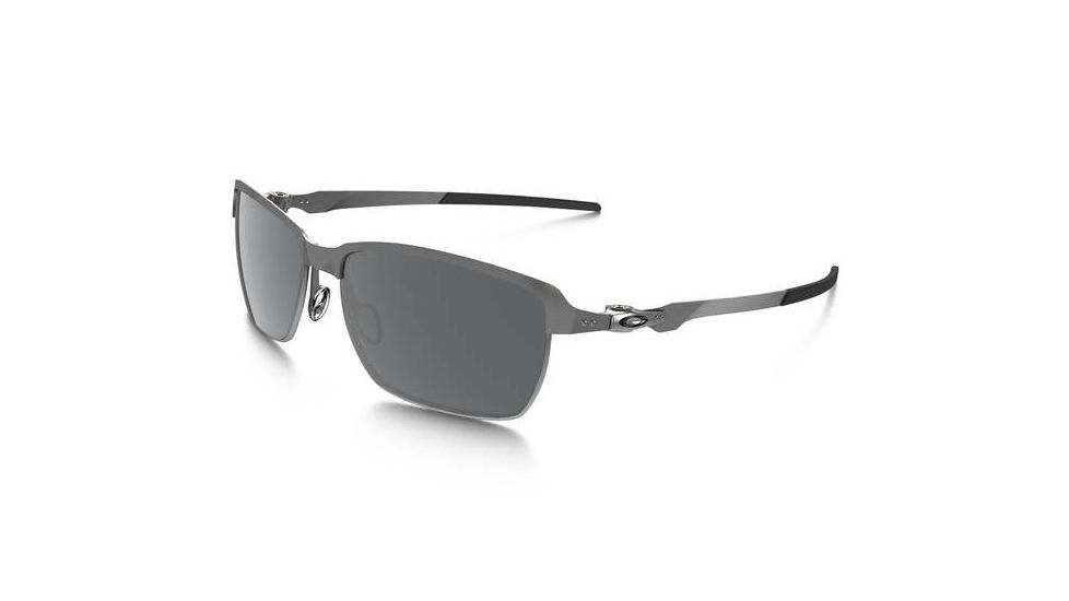 Oakley Tinfoil Mens Sunglasses, Lead Frame, Black Iridium Lens OO4083-02