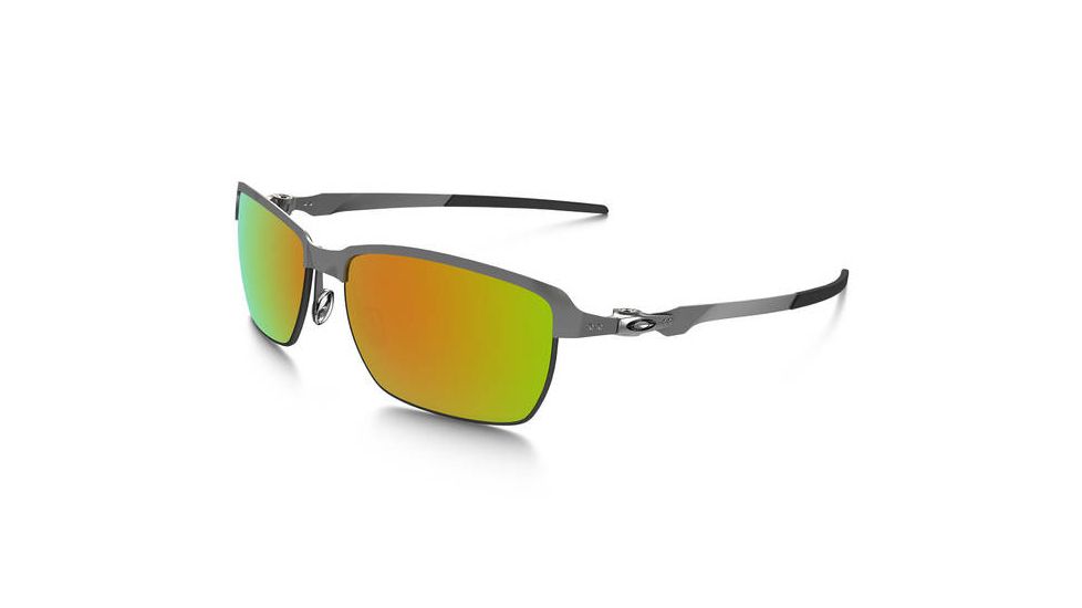 Oakley Tinfoil Mens Sunglasses, Lead Frame, Fire Iridium Lens OO4083-03