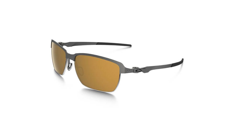 Oakley Tinfoil Mens Sunglasses, Carbon Frame, Titanium Iridium Polarzied Lens OO4083-07