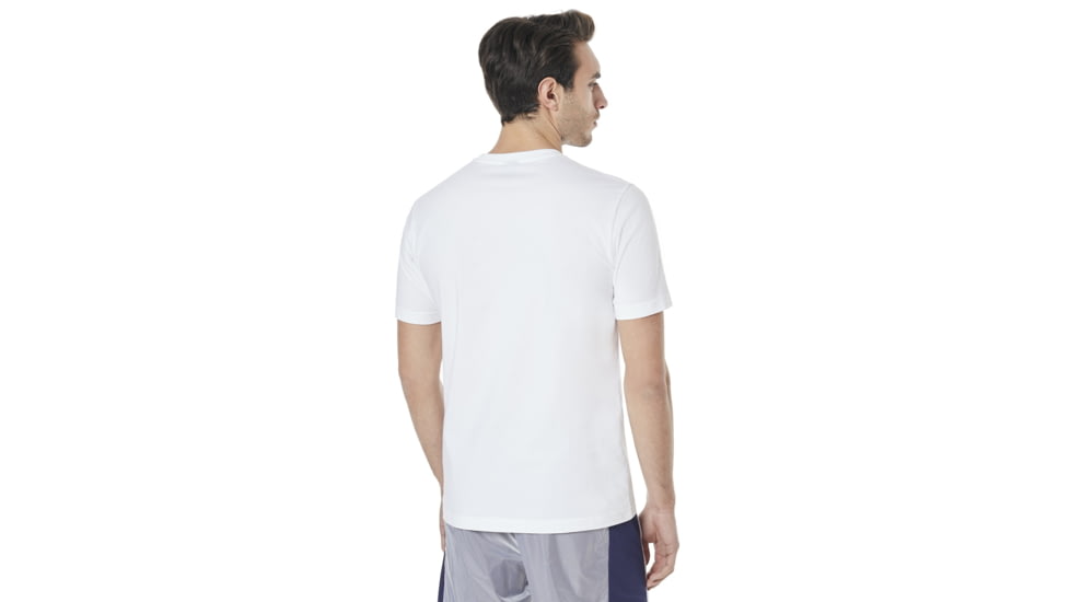 Oakley Tn Racing Center Sunset Stripe - Mens, White, Medium 457693-100-M