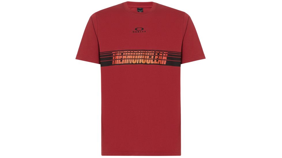 Oakley Tn Racing Center Sunset Stripe - Mens, Sundried Tomato, 2XL, 457693-4ST-XXL