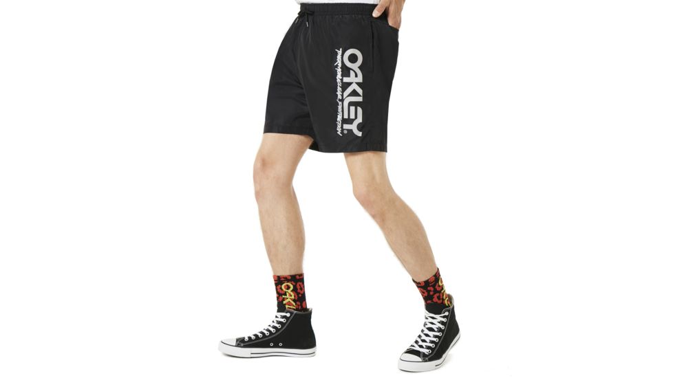 Oakley Tnp Black Beachwear - Mens, Blackout, 2XL 442573-02E-XXL