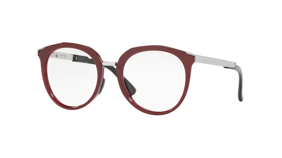 Oakley TOP KNOT OX3238 Progressive Prescription Eyeglasses, 50mm, Clear Lenses, OX3238-323804-50-PRO