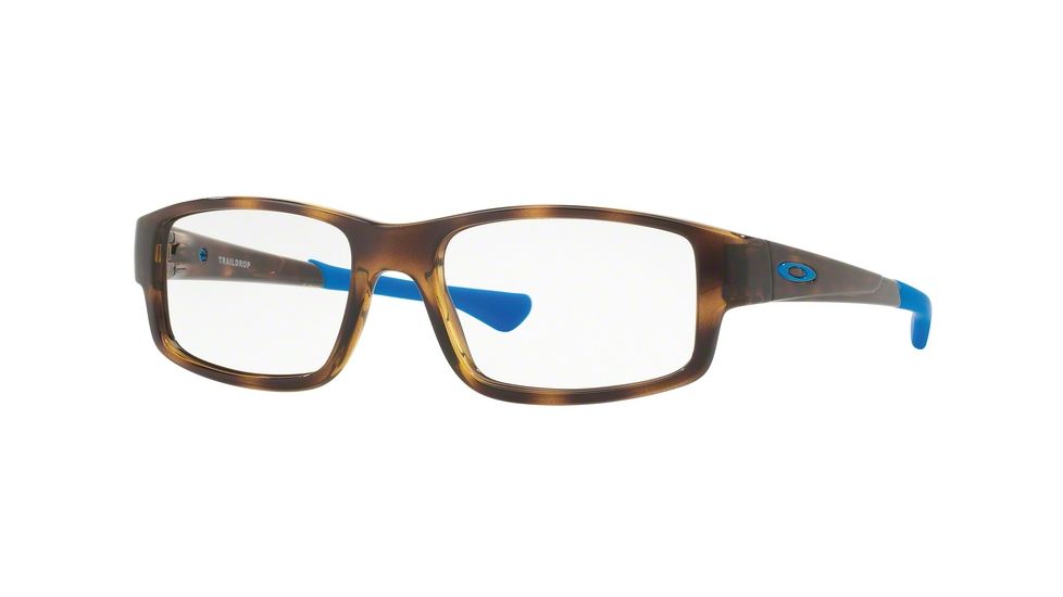 Oakley TRAILDROP OX8104 Bifocal Prescription Eyeglasses 810403-52 - Brown Tortoise Frame