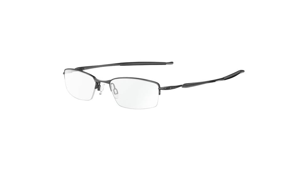 Oakley Transistor Frames w/ Blank Lenses - Size 54, Brushed Chrome Frame 22-216