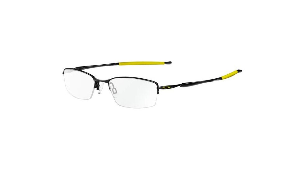 Oakley Transistor Livestrong 54mm Polished Black Bifocal Progressive Prescription Glasses  22-235