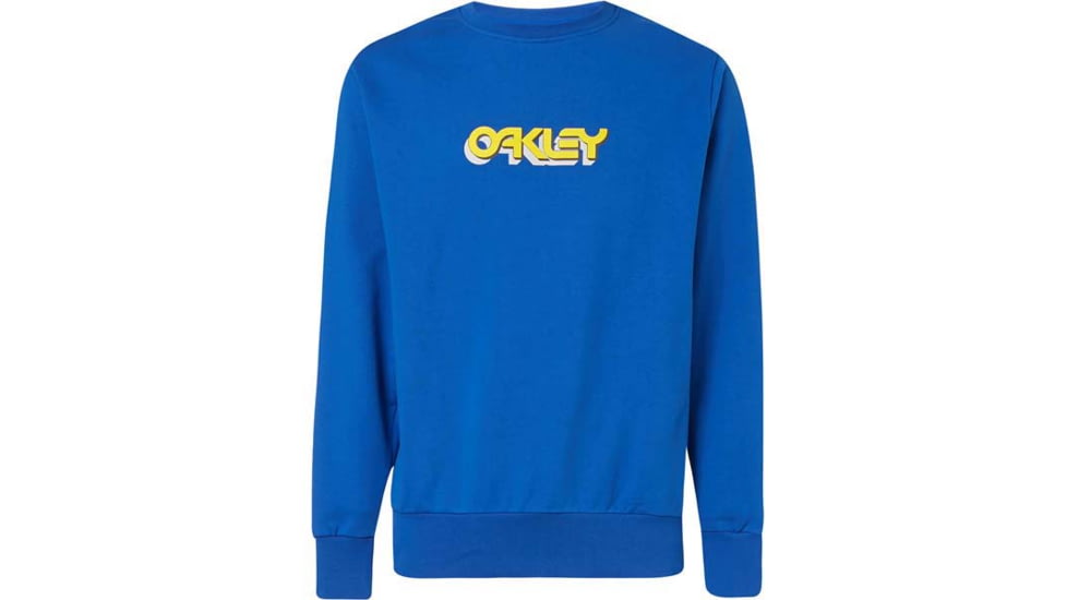 Oakley Tridimensional Crewneck Sweatshirt - Mens, Electric Shade, Extra Large, 472569-66X-XL